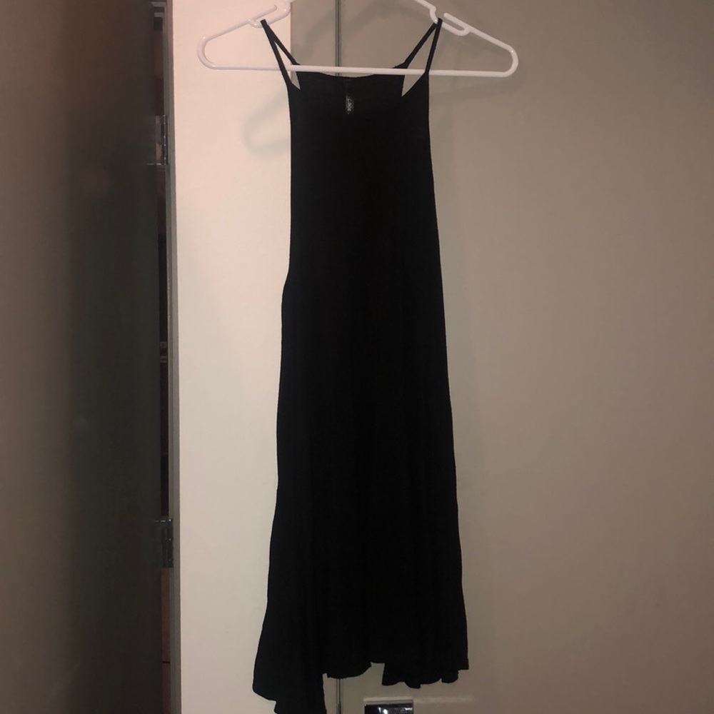 Black flowy sundress
